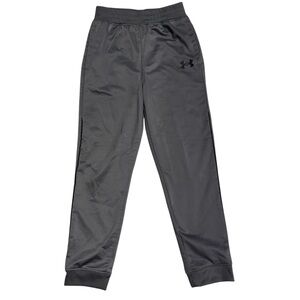 Under Armour Kids Black Gray Performance Joggers Boys Size 7